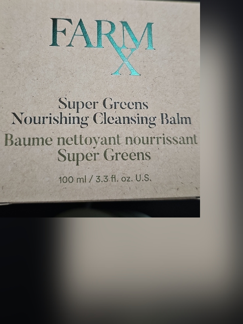 FARM RX Super Greens Nourishing Cleansing Balm